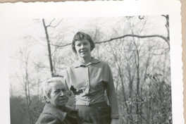 [Gabriela Mistral en Nueva York]  [fotografía].