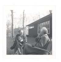 [Gabriela Mistral en Nueva York]  [fotografía].