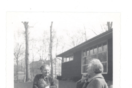 [Gabriela Mistral en Nueva York]  [fotografía].