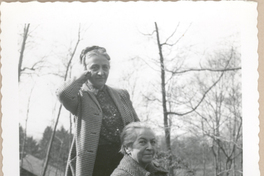 [Gabriela Mistral en Nueva York]  [fotografía].