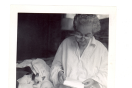 [Gabriela Mistral en Nueva York]  [fotografía].