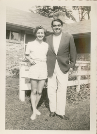 [Leora Dana y Kurt Kasznar en Nueva York]  [fotografía].