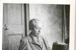 [Gabriela Mistral en Montegrande]  [fotografía].