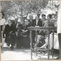 [Homenaje a Gabriela Mistral en la plaza de Armas de Vicuña]  [fotografía].