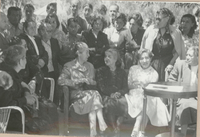 [Homenaje a Gabriela Mistral en la plaza de Armas de Vicuña]  [fotografía].