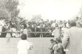 [Homenaje a Gabriela Mistral en la Plaza de Vicuña]  [fotografía].