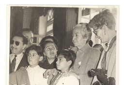 [Homenaje a Gabriela Mistral en Vicuña]  [fotografía].