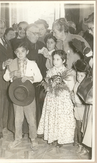 [Homenaje a Gabriela Mistral en Vicuña]  [fotografía].