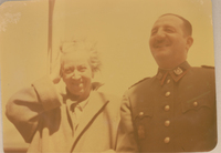 [Gabriela Mistral a su llegada a Vicuña]  [fotografía].