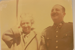 [Gabriela Mistral a su llegada a Vicuña]  [fotografía].