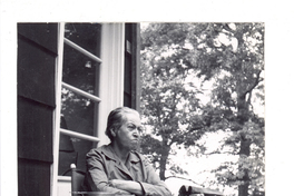 [Gabriela Mistral en Nueva York]  [fotografía].