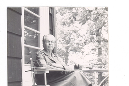 [Gabriela Mistral en Nueva York]  [fotografía].