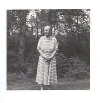 [Gabriela Mistral en Nueva York]  [fotografía].