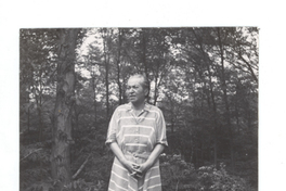 [Gabriela Mistral en Nueva York]  [fotografía].