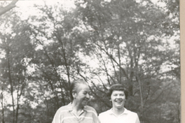 [Gabriela Mistral en Nueva York]  [fotografía].