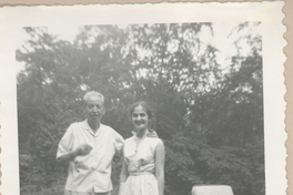 [Gabriela Mistral en Nueva York]  [fotografía].