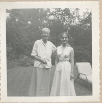 [Gabriela Mistral en Nueva York]  [fotografía].