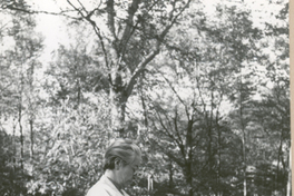 [Gabriela Mistral en New York]  [fotografía].