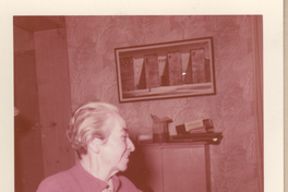 [Gabriela Mistral en New York]  [fotografía].