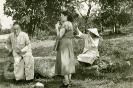 [Gabriela Mistral en Yucatán]  [fotografía].