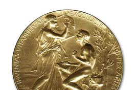 [Medalla Premio Nobel (reverso)]  [fotografía].