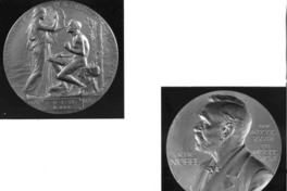 [Medalla Premio Nobel]  [fotografía].