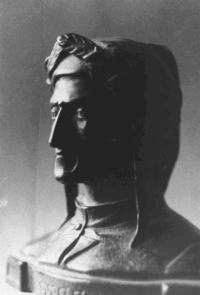 [Busto de Dante Alighieri]  [fotografía].