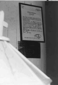 [Certificado de Bautizo de Gabriela Mistral]  [fotografía].