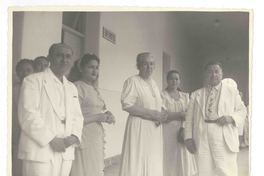 Gabriela Mistral en Yucatán.  [fotografía].
