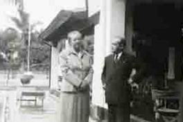 Gabriela Mistral en el Hotel Fortín de las Flores (Ruiz Galindo) en Veracruz (México).  [fotografía].