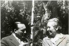 Gabriela Mistral en Veracruz (México).  [fotografía].