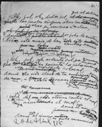 [Poema: ¡Oh sol, oh dulce...!]  [fotografía].