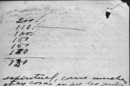 [Poema "espiritual..."]  [fotografía].