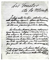 [Fragmento de "Los Sonetos de la Muerte"]  [fotografía].