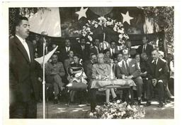 [Homenaje a Gabriela Mistral]  [fotografía].