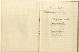 [La vida simplemente] :  [manuscrito] Oscar Castro.