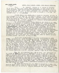 Notas  [manuscrito] Abel Valdés Acuña.