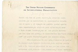 [Cuando uno lee a un poeta...]  [manuscrito] Eduardo Dieste.