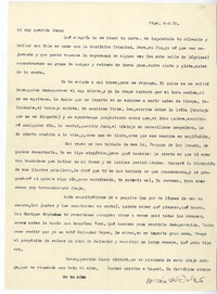 [Carta] 1970 agosto 8, Santiago, Chile [a] Juan Guzmán Cruchaga  [manuscrito] Hernán del Solar.