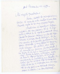 [Carta] 1978 noviembre 1, Valparaíso, Chile [a] Fernando Guzmán  [manuscrito] Juan Guzmán Cruchaga.
