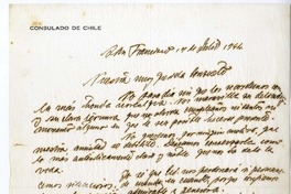 [Carta] 1944 julio 19, San Francisco, California [a] Consuelo  [manuscrito] Juan Guzmán Cruchaga.