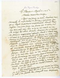 [Carta] 1945 agosto 9, San Francisco, California [a] Consuelo  [manuscrito] Juan Guzmán Cruchaga.