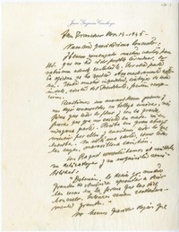 [Carta] 1945 noviembre 14, San Francisco, California [a] Consuelo  [manuscrito] Juan Guzmán Cruchaga.