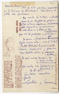 [Carta] 1960 mayo 8, San Salvador [a] Juan Guzmán Cruchaga  [manuscrito] Leopoldo Castedo.