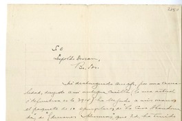 [Carta] 1920 abril 15, Santiago, Chile [a] Leopoldo Durán  [manuscrito] Pedro Prado.