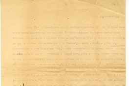 [Carta] [entre 1923 y 1928] septiembre 11, Santiago, Chile [a] Juan Guzmán Cruchaga  [manuscrito] Marta Brunet.