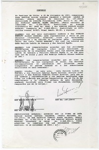 [Poder notarial] Convenio  [manuscrito].