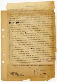 [Carta] 1948 diciembre 4, Buenos Aires, [Argentina] [a] Matilde Ladrón de Guevara  [manuscrito] Dino Segre (Pitigrilli).