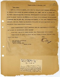 [Carta] 1948 diciembre 6, Buenos Aires, [Argentina] [a] Matilde Ladrón de Guevara  [manuscrito] Dino Segre (Pitigrilli).