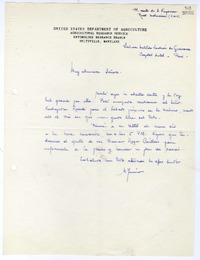 [Carta] [1957] [a] Matilde Ladrón de Guevara, Paris  [manuscrito]